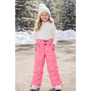 JSX / JSX-TREME Neon Pink Star Knee Winter Snow Pants Size 6